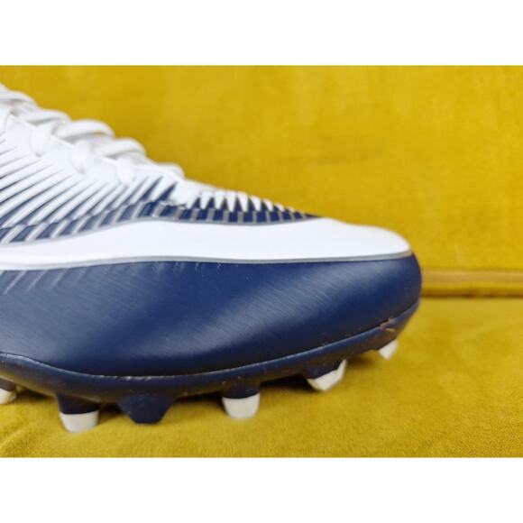 Nike Vapor VPR Football Cleats 847089-114 Men\'s》 SIZE 15《 Navy Blue / White main image 9